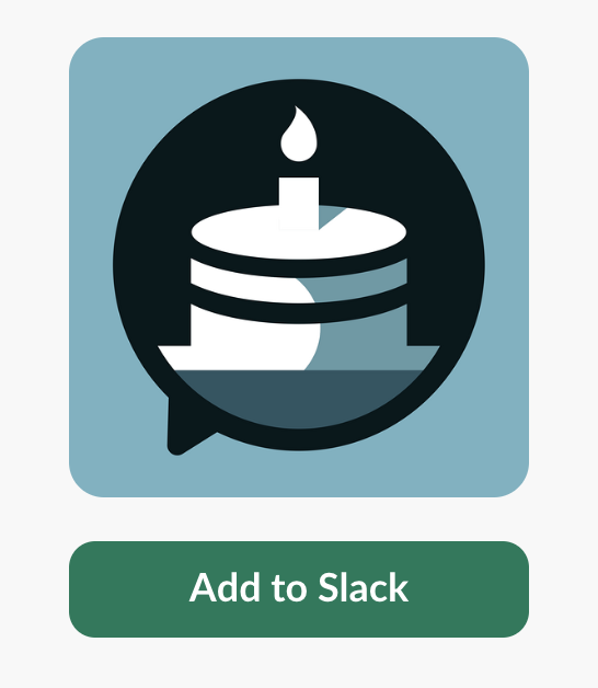 Install CelebrateDroid in Slack